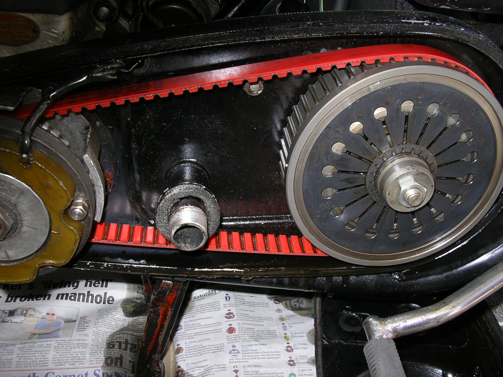 Primary belt drive Norton Owners Club